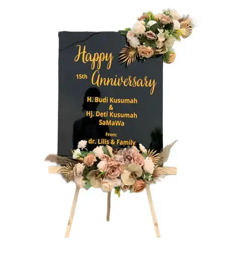 Papan Bunga Akrilik Kincang